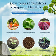 Slow-Release Tablet Organic Fertilizer