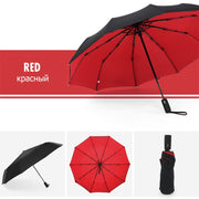 Windproof Double Layer Resistant Umbrella - HOW DO I BUY THIS Red