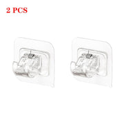 2pcs Hanging Rod Clamp Hooks - HOW DO I BUY THIS Clear