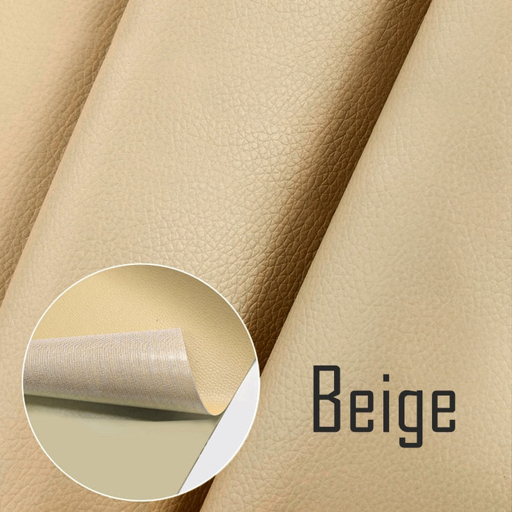 Self Adhesive Leather - HOW DO I BUY THIS Beige / 35x50cm