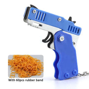 Rubber Band Gun - HOW DO I BUY THIS 60 bands / Blue