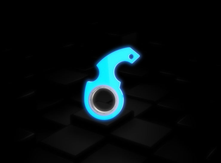 Fidget Spinner Keychain - HOW DO I BUY THIS Luminous Blue / 1pc