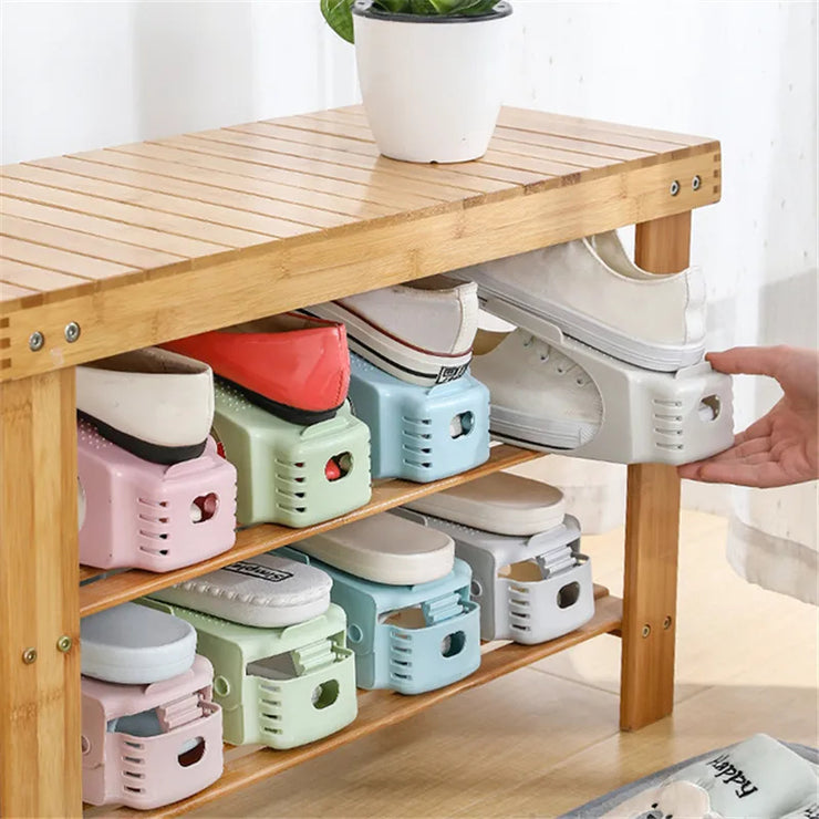 6PCS Shoe Rack Organizer