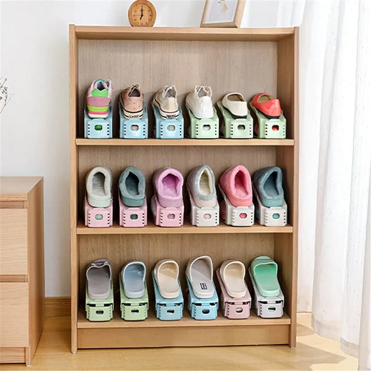 6PCS Shoe Rack Organizer