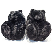 Teddy Bear Plush Slippers - HOW DO I BUY THIS Black / 5.5