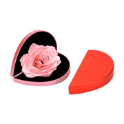 3D Heart Shape Rose Ring Box