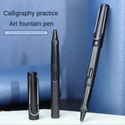 Artist's curved pointed calligraphy pen