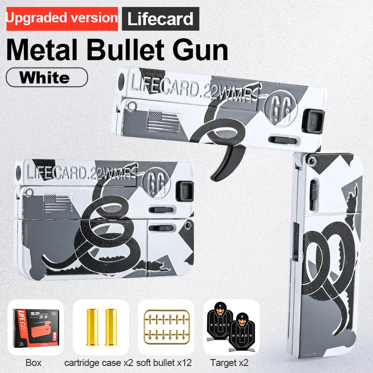Toys Gun With Soft Bullet - HOW DO I BUY THIS White