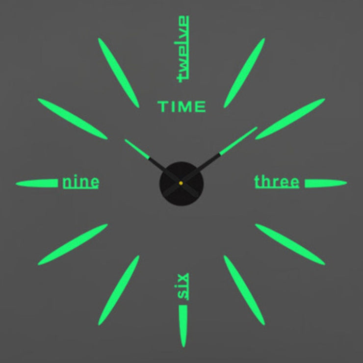 Modern Wall Clock - HOW DO I BUY THIS 022 Luminous / 2D Diameter 40-50CM