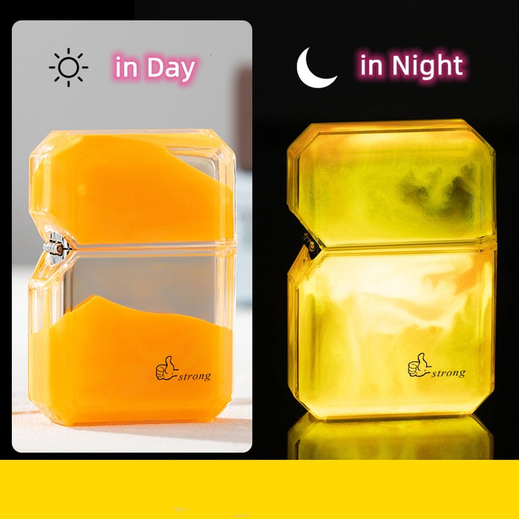 Luminous Quicksand Lighter - HOW DO I BUY THIS Orange