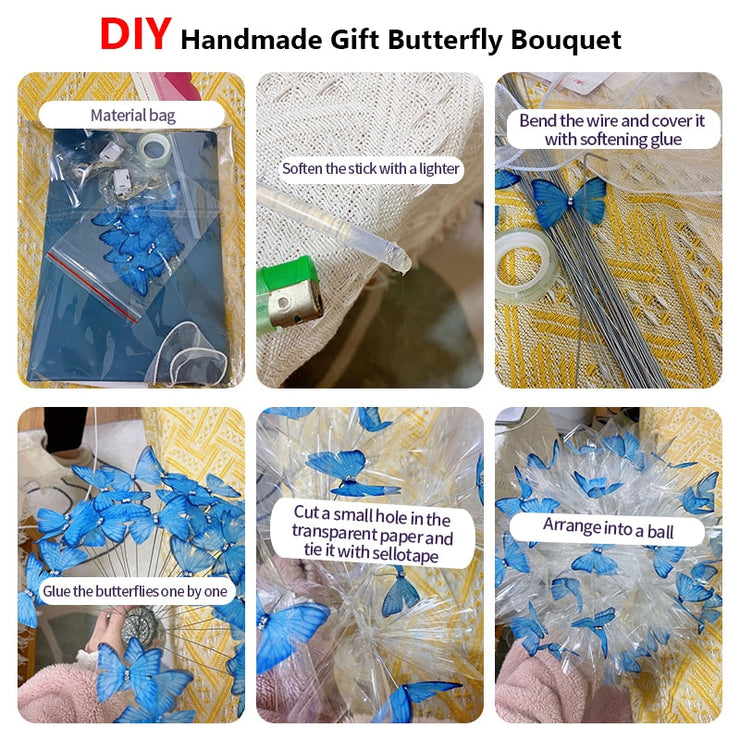 Diy Butterfly Bouquets