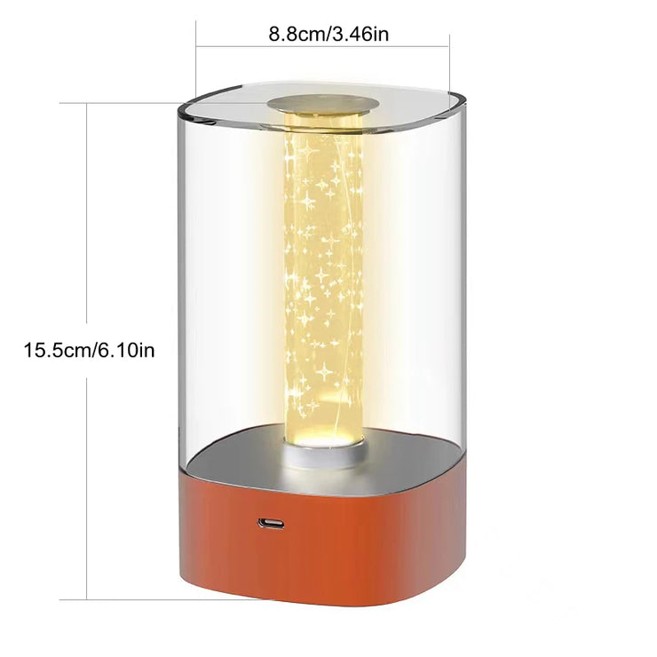 Aluminum Alloy Star Water Wave Atmosphere Touch Night Light