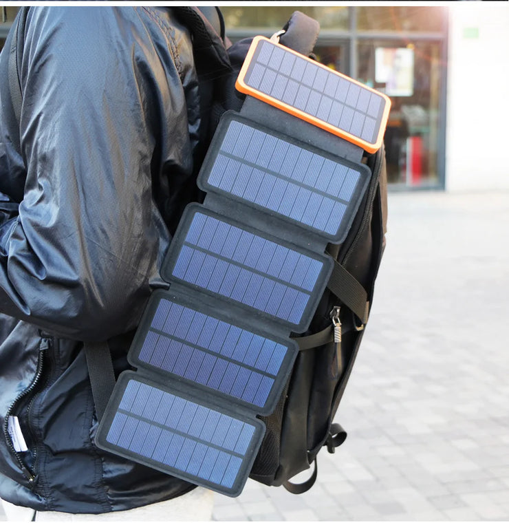 Portable Folding Solar Panel With Power Bank