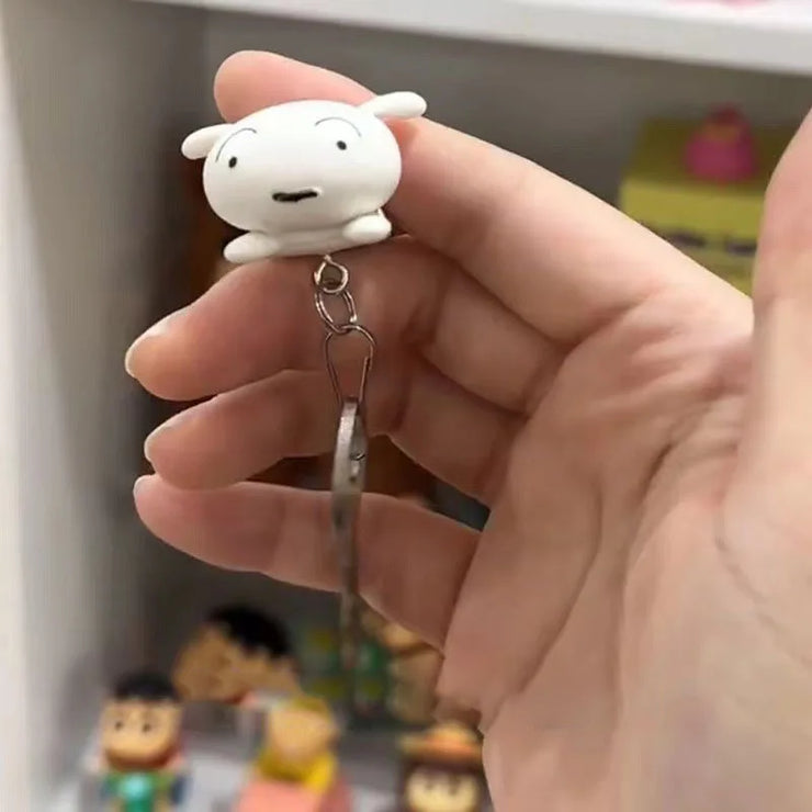Crayon Shin-chan Anime Figures keychain hanger