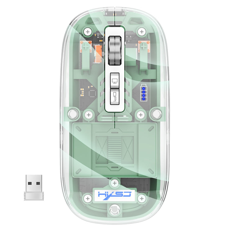 Wireless Transparent Mouse - HOW DO I BUY THIS Green
