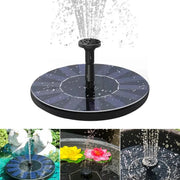 Solar Powered Bird Bath Waterfall Fountain