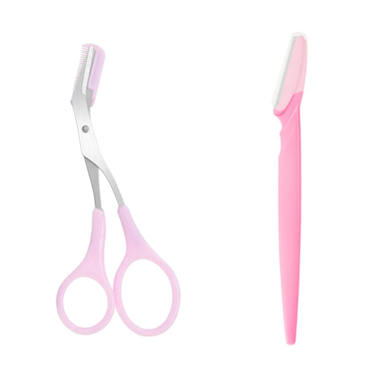 Eyebrow Trimmer Comb - HOW DO I BUY THIS 2Pc Set Pink