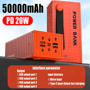 50000mAh Container Super Fast Charging Portable Power bank