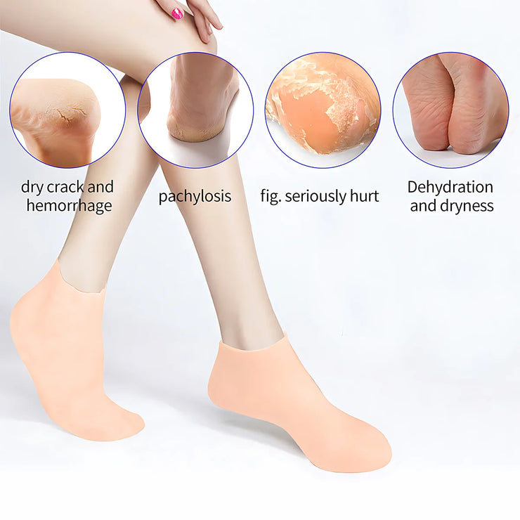 Silicone Socks For Foot Skin Care