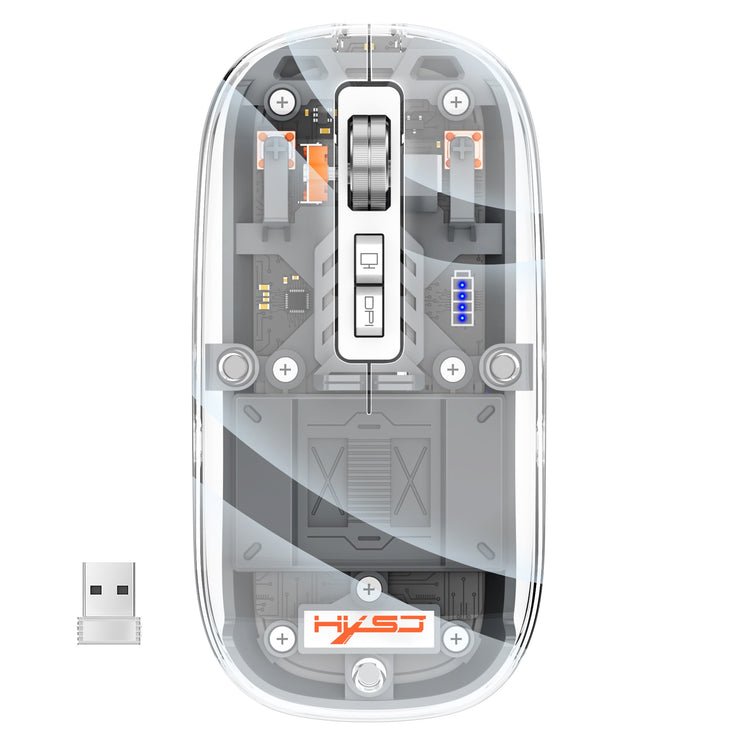 Wireless Transparent Mouse - HOW DO I BUY THIS Gray