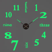 Modern Wall Clock - HOW DO I BUY THIS 018 Luminous / 2D Diameter 40-50CM