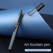 Artist's curved pointed calligraphy pen