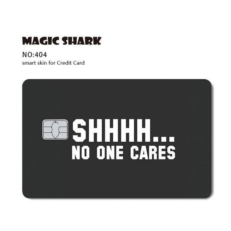 Credit Card Sticker - HOW DO I BUY THIS 404 / Big Chip