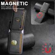 Luxury Leather Magsafe Magnetic Card Holder For iPhone