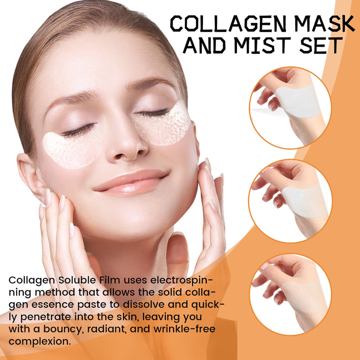 10pcs Collagen Film Mask