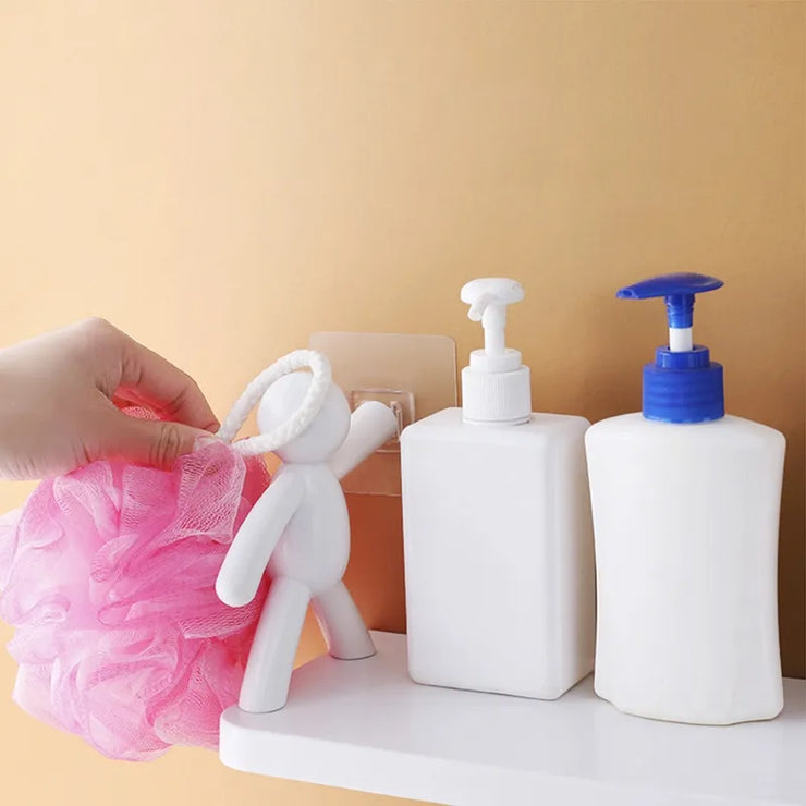 Self-adhesive Bathroom Cosmetics Storage Racks