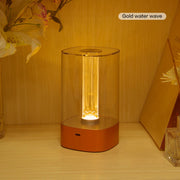 Aluminum Alloy Star Water Wave Atmosphere Touch Night Light