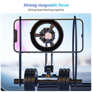 720 Degree Rotating Metal Magnetic Phone Holder