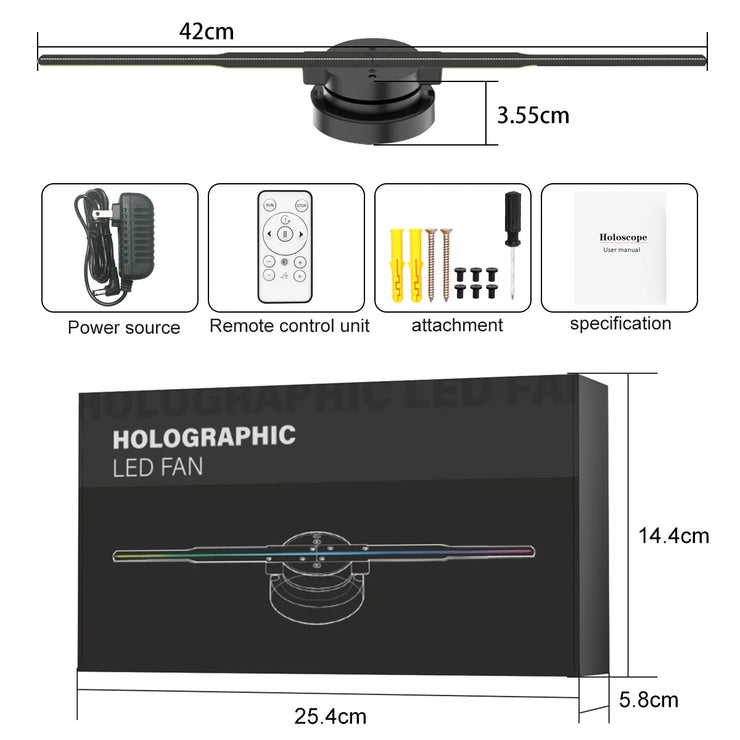 3D HD Hologram Projector