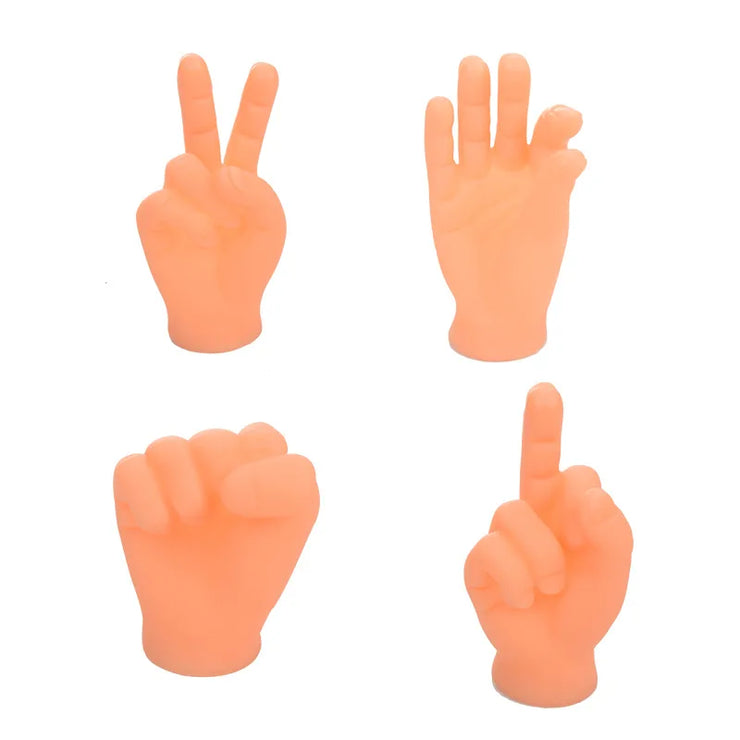 Mini Hands Model Funny Finger Gloves - HOW DO I BUY THIS 4 pcs
