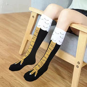 Funny Chicken Paw Stocking Over-knee Socks