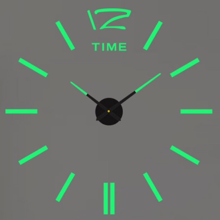 Modern Wall Clock - HOW DO I BUY THIS 056 Luminous / 3D Diameter 60-90CM