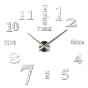 Modern Wall Clock - HOW DO I BUY THIS 018 Silver / 2D Diameter 40-50CM