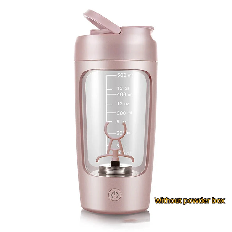 Electric Portable Protein Shaker Bottle - HOW DO I BUY THIS Pink 2 / 650ml