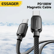 Magnetic Suction Type C to C Fast Charging Cable