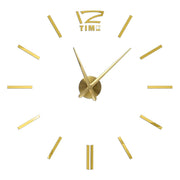 Modern Wall Clock - HOW DO I BUY THIS 056 Gold / 3D Diameter 60-90CM