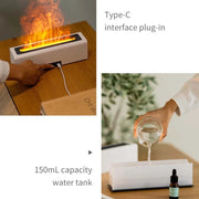 Flame Night Light Humidifier