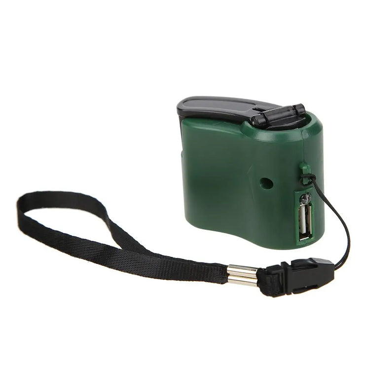 Hand Operated USB Charger - HOW DO I BUY THIS Green