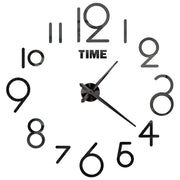 Modern Wall Clock - HOW DO I BUY THIS 015 Black / 2D Diameter 40-50CM
