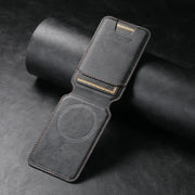 Luxury Leather Magsafe Magnetic Card Holder For iPhone