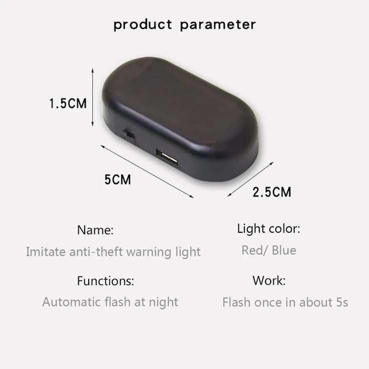 Solar Powered Security Light