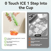 Press Type Ice Cube Maker