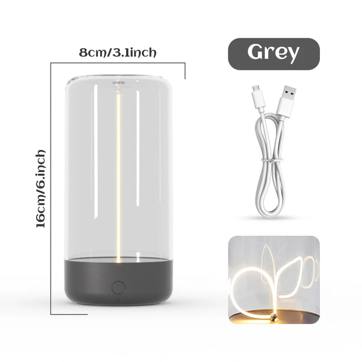 Cordless Minimalism Magnetic Atmosphere Light - HOW DO I BUY THIS Small-Grey