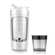 Electric Portable Protein Shaker Bottle - HOW DO I BUY THIS White / 650ml