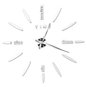 Modern Wall Clock - HOW DO I BUY THIS 022 Silver / 2D Diameter 40-50CM