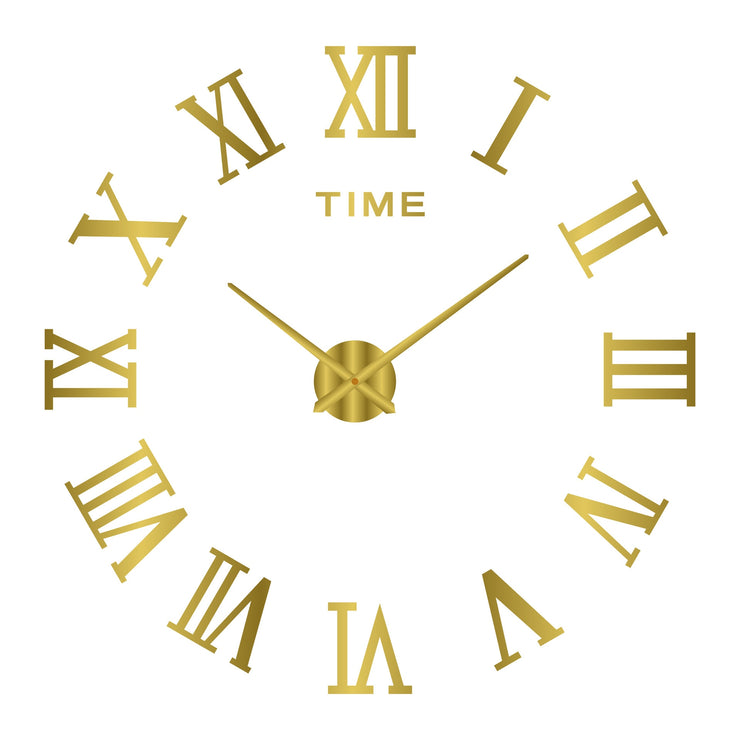 Modern Wall Clock - HOW DO I BUY THIS 033 Gold / 3D Diameter100-130CM